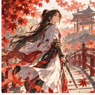 哔咔漫画枫桥问剑东方奇幻原创漫画封面