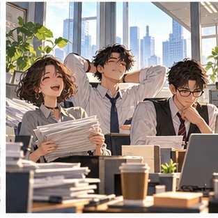 哔咔漫画九点前的咖啡都市喜剧原创漫画封面