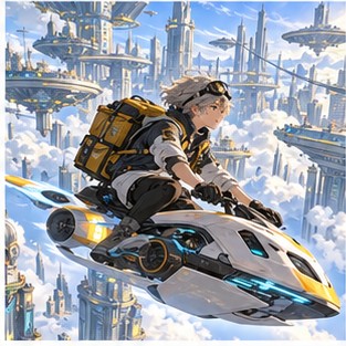 哔咔漫画天空城信使奇幻漫画场景